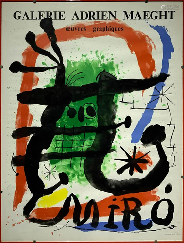 Posters Joan Miro (1893-1983). Expo 65 - O…