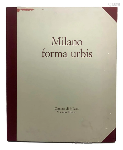 Milan Forma Urbis, first edition Various Authors