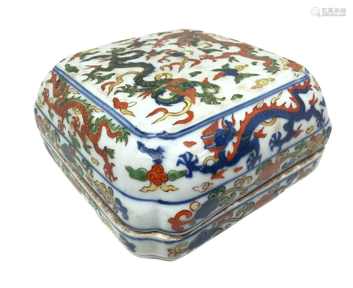 Chinese porcelain Box 