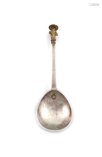 A Charles II West Country silver Apostle spoon, St. Matthew, by Thomas Dare I, Taunton circa 1670,