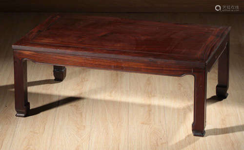 A SUANZHI WOOD CARVED TABLE