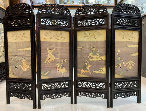 A KESI EMBROIDERY SCREEN