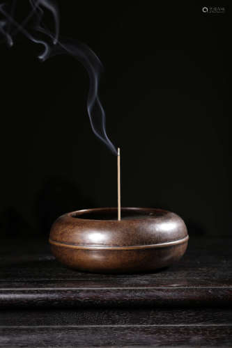 A Chinese Copper Incense Burner