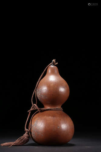 A Chinese patina Copper Gourd Ornament