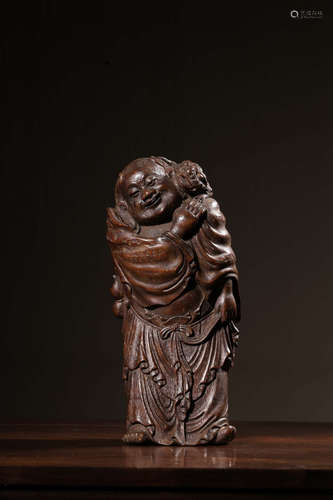 A Chinese Carved Bamboo Ornament