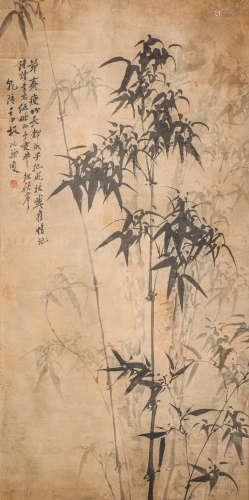 A Qing Dynasty Painting, Zheng Banqiao Mark