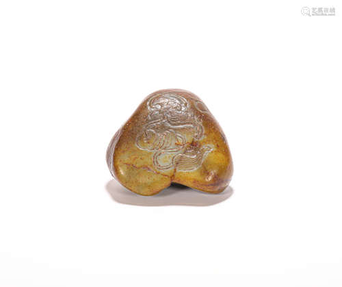 A Qing Dynasty Hetian Jade Stone