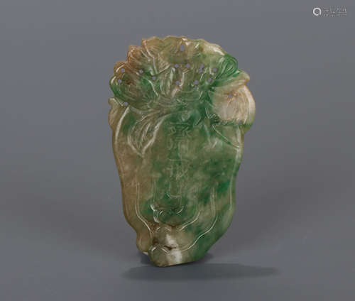 A Qing dynasty jadeite Pendant