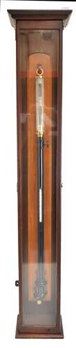 THOMAS ARMSTRONG & BROS LTD OF MANCHESTER; an early to mid-20th century fortin barometer, with