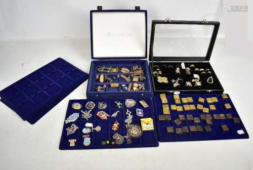 A quantity of African tribal jewellery including rings, pendants and brooches, also a quantity of