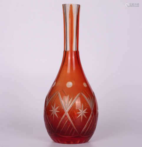 A Qing dynasty azure stone Vase