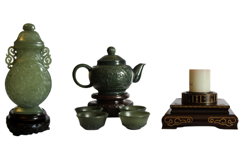 Qianlong three treasures ornament乾隆三宝摆件