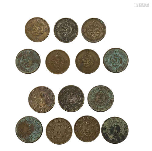 Machine coinage a set机铸币一组