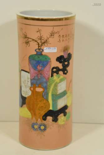 Vase rouleau chinois (H:25cm)