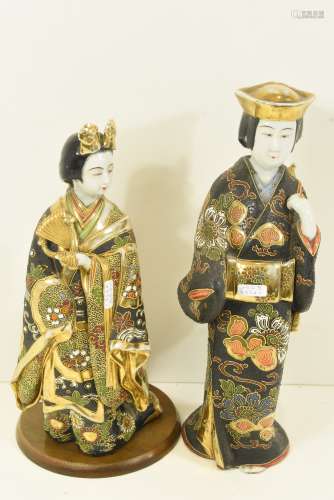 Deux statues Japon 