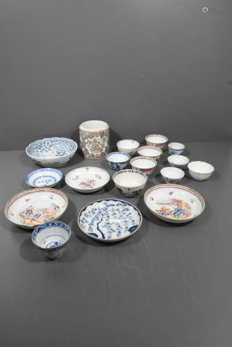 Lot de porcelaines chinoises