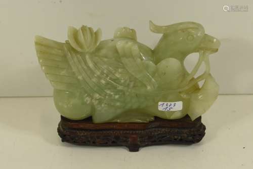 Dragon en pierre asiatique (13x18cm)