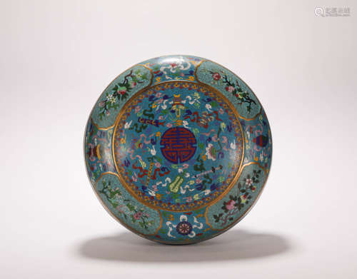 A Qing Dynasty Cloisonne Box