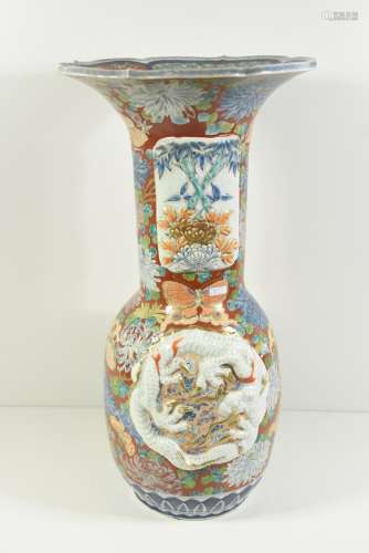 Vase Japon 19ème (HT.60cm, restauré)