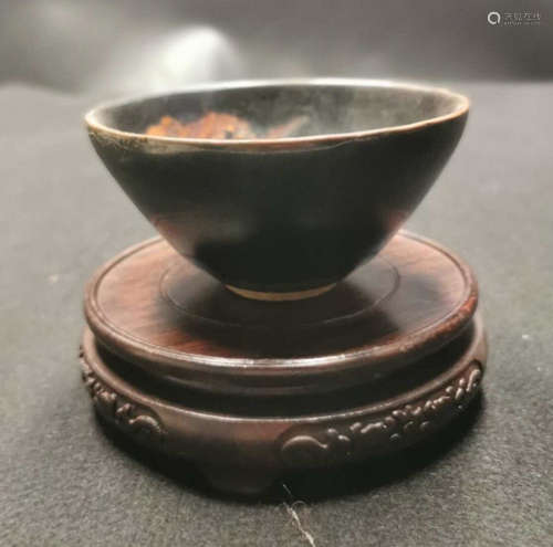 A JIZHOU YAO BLACK GLAZE BOWL