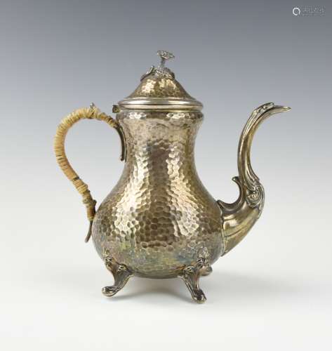 Silver Tea Pot, 19th C.