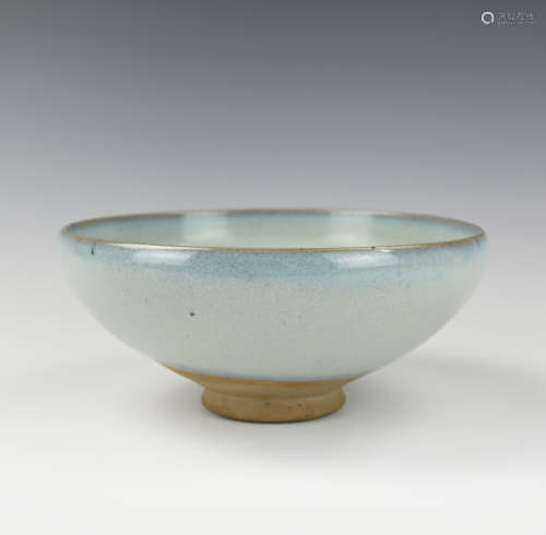 Chinese 'Jun' Reddish Splashed Bowl, Yuan Dynasty