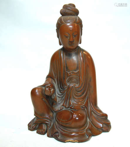 Japanese Wooden Buddha, Zhaohe Period