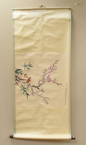 Chinese Painting: Birds & Blossom, by Yan Bo Long