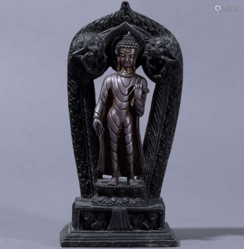 ancient Chinese sterling silver buddha statue中國古代純銀佛像