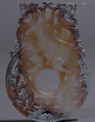 Ancient Chinese Hetian Jade Bi中國古代和田玉璧