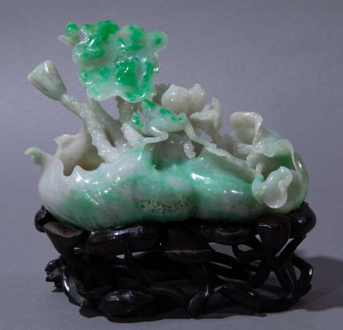 Ancient Chinese jade ornaments中國古代翡翠擺件