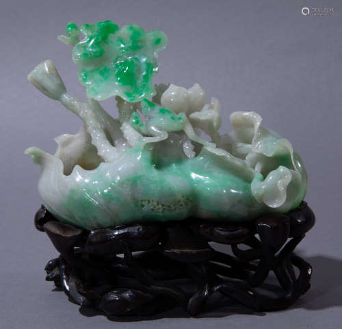 Ancient Chinese jade ornaments中國古代翡翠擺件