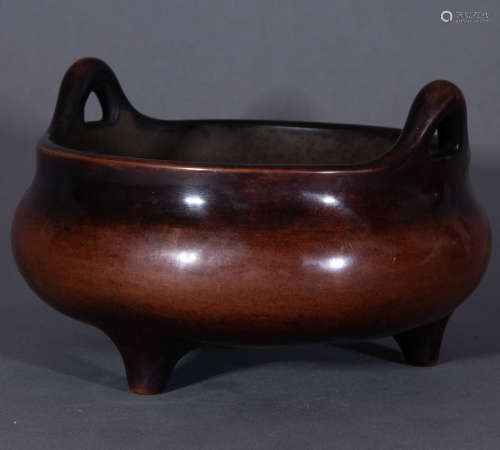 Ancient Chinese copper incense burner中國古代銅香爐