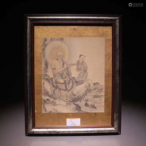 中国画一副 A pair of Chinese painting