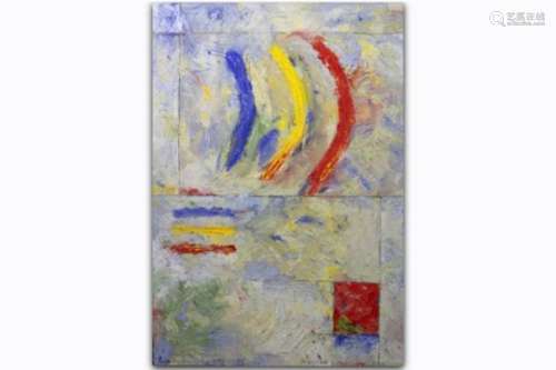 BILQUIN JEAN, FRANCOIS, HENRI (° 1938) schilderij in acryl op doek met een [...]