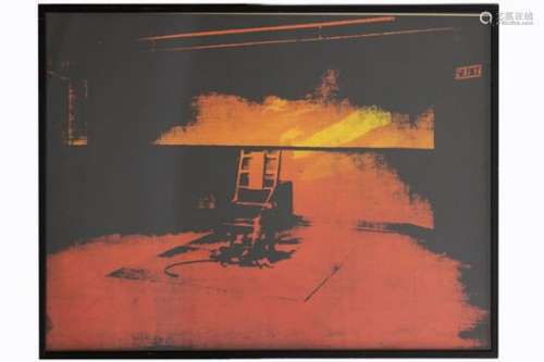 WARHOL ANDY (1930 - 1987) silkscreen in een editie van 250 op zwaar geweven papier : [...]