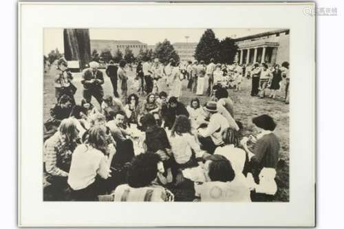 BEUYS JOSEPH (1921 - 1986) silkscreen on heavy cardboard n° 15/75 : 