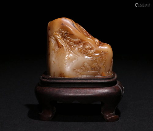 A SHOUSHAN STONE SEAL