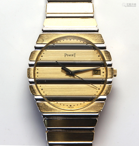 Piaget TwoTone 18k gold Polo Wristwatch