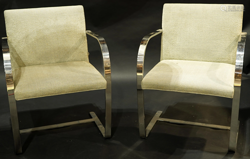 A Pair of Mies Van Der Rohe Brno chairs