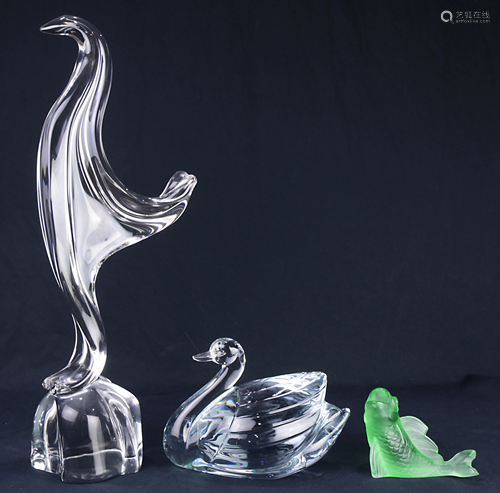 A French art glass group