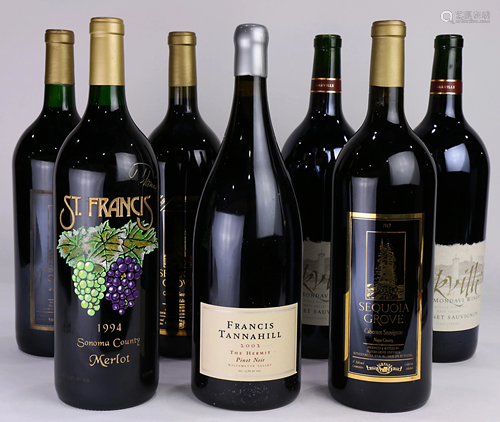 A large format California wine group