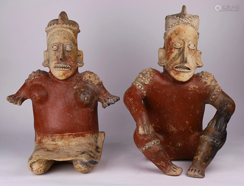 A pair of Pre-Columbian Jalisco, West M…