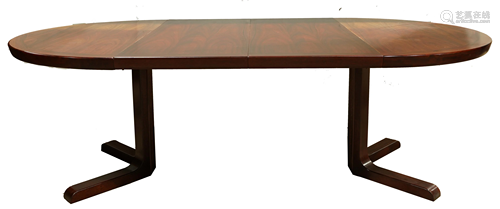 A Danish Modern Skovby rosewood dining t…