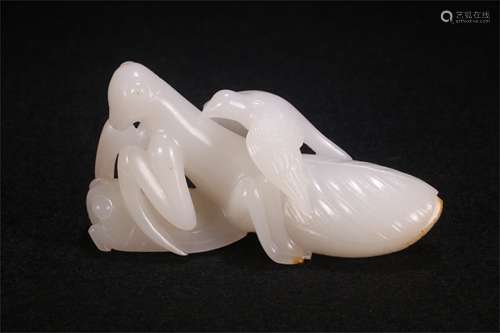 A Chinese Carved Jade Decoration