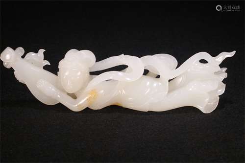 A Chinese Carved Jade Decoration