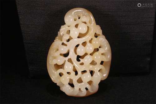 A Chinese Carved Jade Decoration