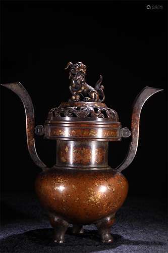 A Chinese Bronze Incense Burner