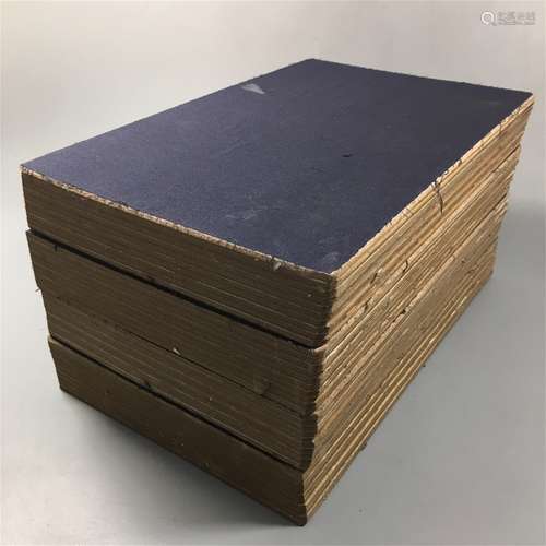 A Set of Four Painting Books