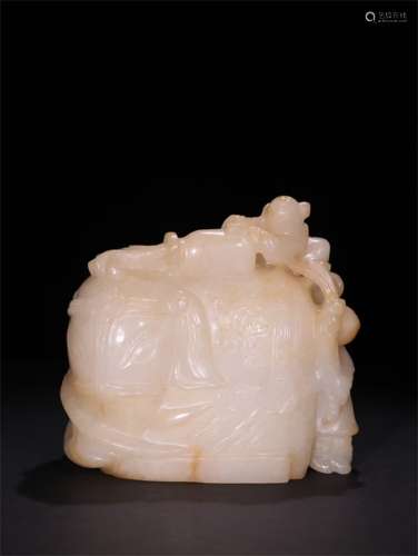 A Chinese Carved Jade Decoration